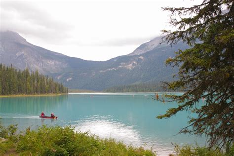 Visiting Emerald Lake In British Columbias Yoho National