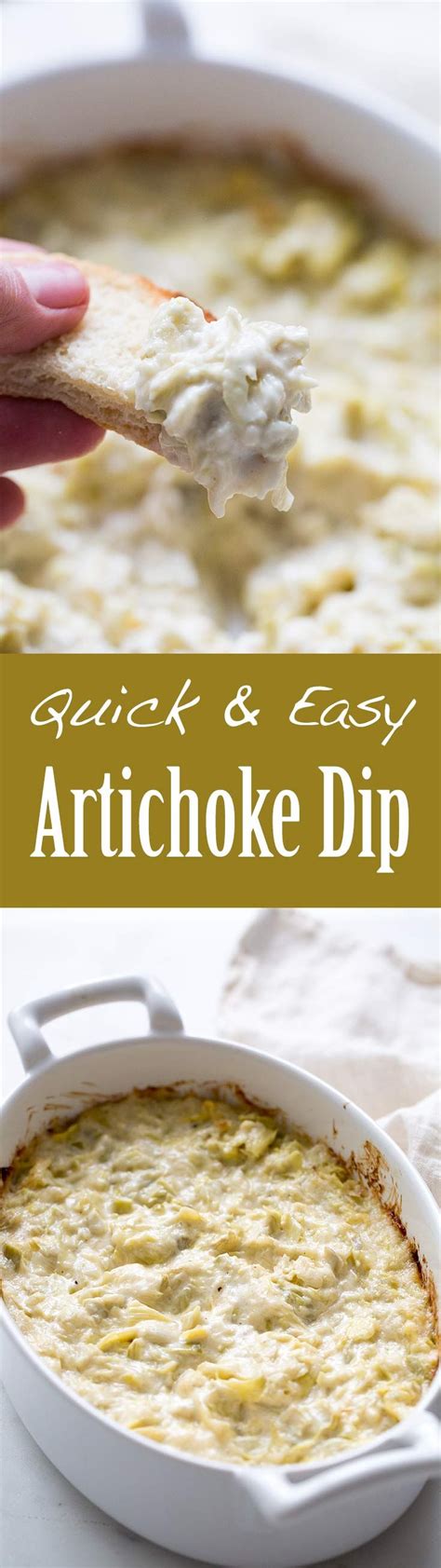 Quick And Easy Artichoke Dip Quick Easy Hot Artichoke Dip With