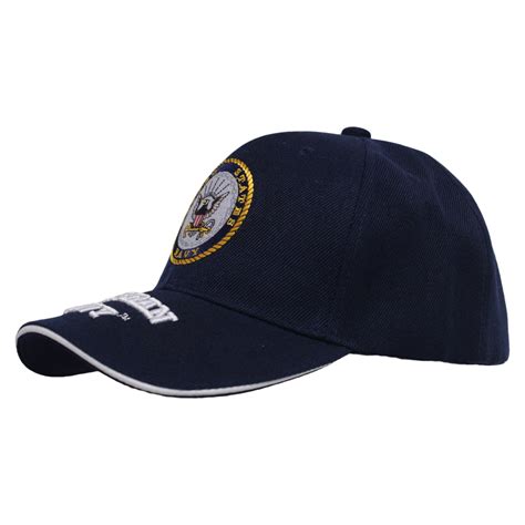 Officially Licensed Us Navy Embroidered Veteran Cap