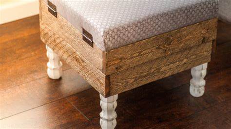 This Beautiful Diy Storage Ottoman Will Make You Want To Build Your Own