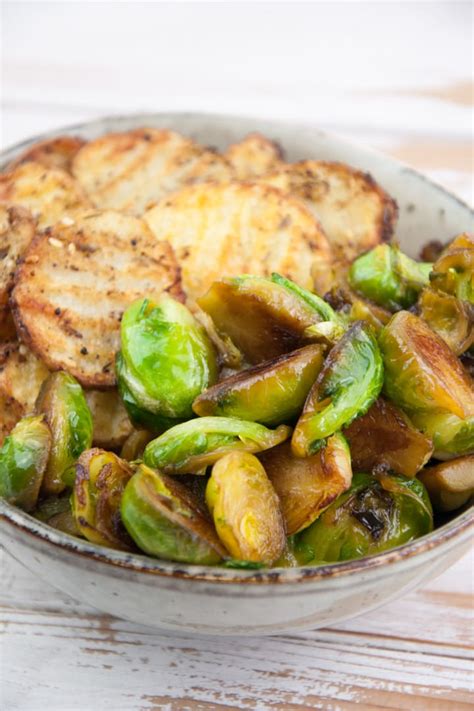 Recipe courtesy of ina garten. Pan-Roasted Brussels Sprouts in Soy Sauce Recipe ...