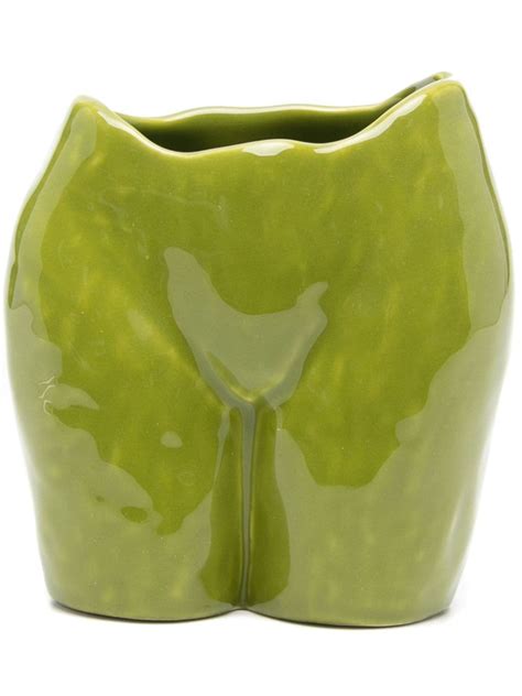 Anissa Kermiche Popotin Vase Aus Keramik 12 5cm Farfetch