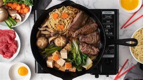 Sukiyaki Japanese Beef Hot Pot Recipe