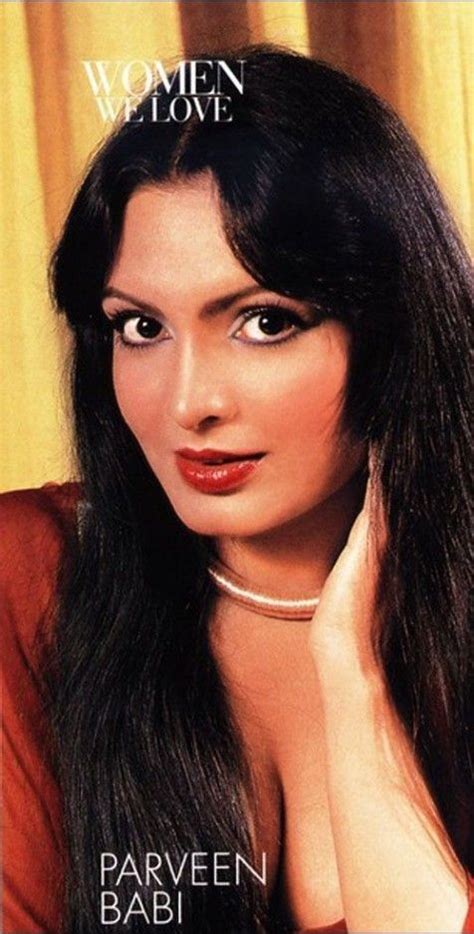 Perveen Babi Bollywood Actress Hot Desi Beauty Vintage