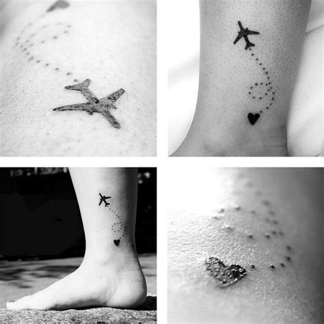 My Tattoo That I Am Obsessed With Travel Tattoo Airplane Tattoo