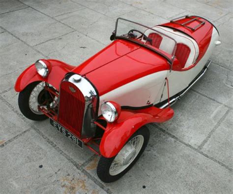 As the company and their vendors finalize the design of the production. 1947 Morgan F Super Three Wheeler