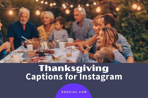 417 Thanksgiving Captions For Instagram To Show Gratitude Soocial
