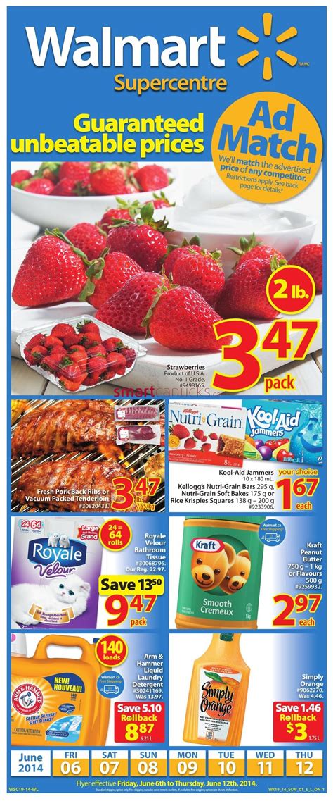 Walmart On Flyer June 6 To 12