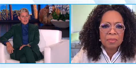 Ellen Degeneres Tells Oprah Winfrey How Shes ‘really Feeling About