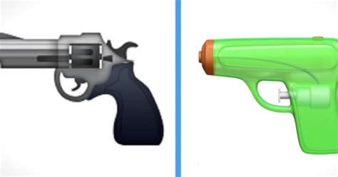 Apple Is Swapping Out Gun Emoji For A Squirt Gun