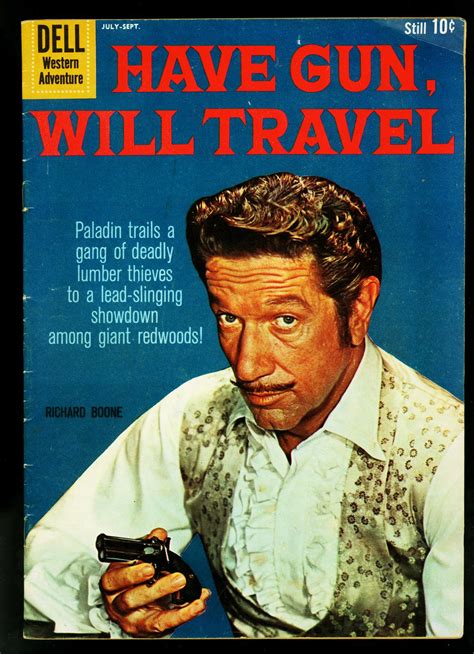 Have Gun Will Travel 6 1960 Dell Western Comic Richard Boone Vg