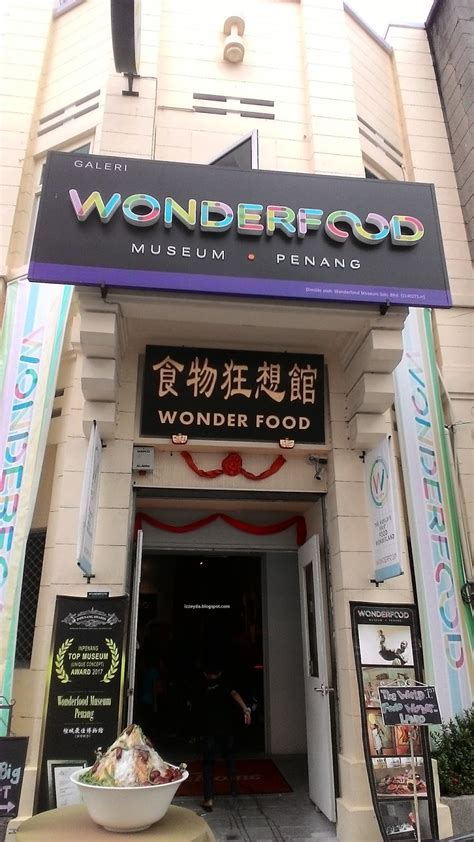 Dibuka pada pukul 2.30 etang sehinggalah ke 11.00 malam. Wonderfood Museum Penang Tarikan Berkaitan Makanan