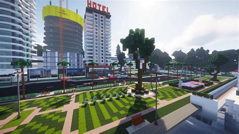 Minecraft Modern City Minecraft Map