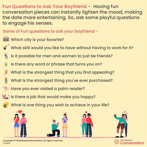 350 Fun Questions To Ask Your Boyfriend A Master List