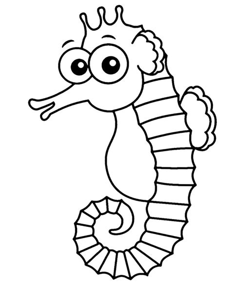 Seahorses Coloring Pages Home Design Ideas
