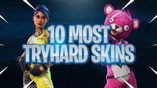 You can also unlock exclusive fortnite skins by being among the best in the tournaments held with the arrival of famous outfits like thegrefg skin that was unlocked by being among the top 100 in the tournament the floor is lava for example. Fortnite Tryhard Skins Wallpapers - osakayuku.com