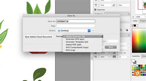 How To Save A Vector Image In Illustrator Robinson Meaver60
