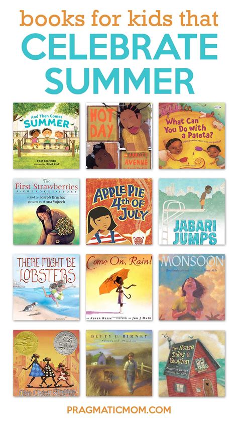 26 Wonderful Books For Kids Celebrating Summer Ages 2 12 Pragmatic Mom