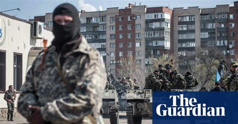 Pro Russian Separatists Seize Ukrainian Armoured Vehicles World News