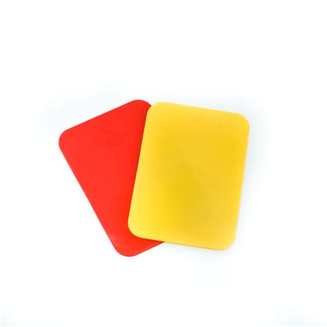 Tarjetas Arbitro Fútbol Amarilla y Roja - The Sport Shop EC