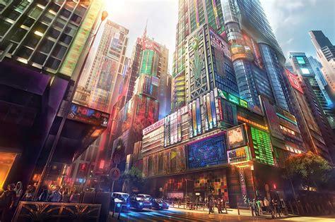Looking for the best wallpapers? Japanese Anime City Wallpapers - Top Free Japanese Anime City Backgrounds - WallpaperAccess