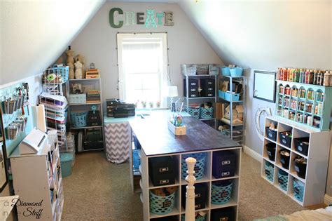 My Craft Room Tour A Diamond In The Stuff
