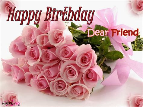 Poetry And Worldwide Wishes Happy Birthday Wishes For Best Friend With Flowers