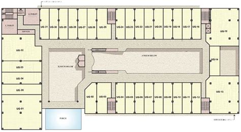 Commercial Mall Floor Plan Floorplansclick