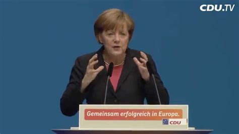 Die Höhepunkte Der Rede Von Angela Merkel Youtube