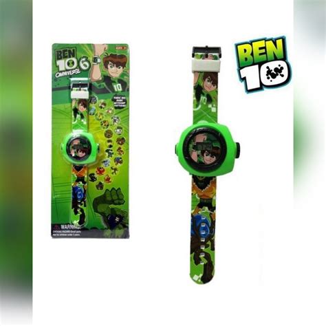 Ben 10 Watch Omnitrix Kids Projector Watch 24 Grids