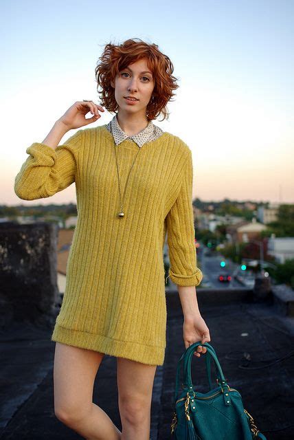 Layers Imgp6818 By Clairegrenade Via Flickr Redhead Personal Style Sweater Dress Hair Cuts