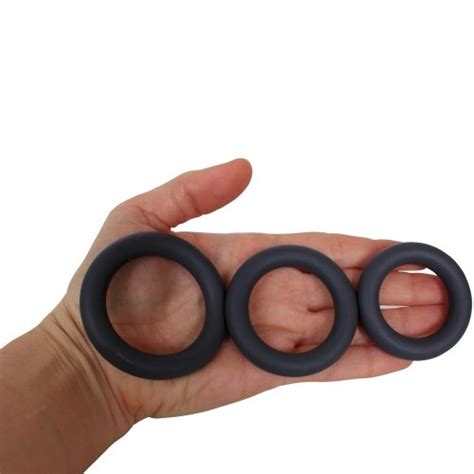 Optimale C Ring Thick Set Slate Sex Toys At Adult Empire