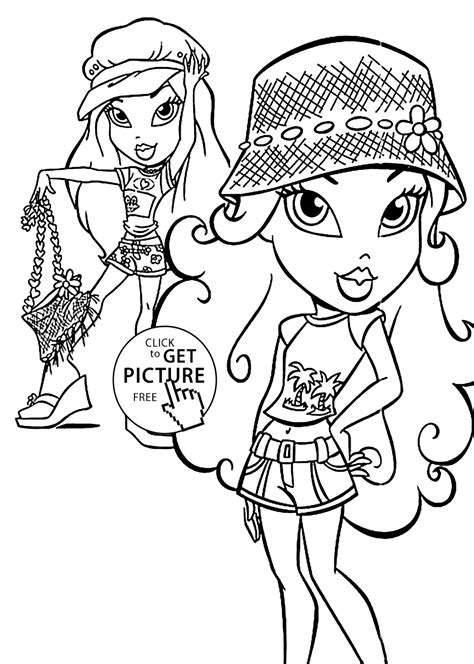 Bratz Coloring Pages ~ Coloring Pages