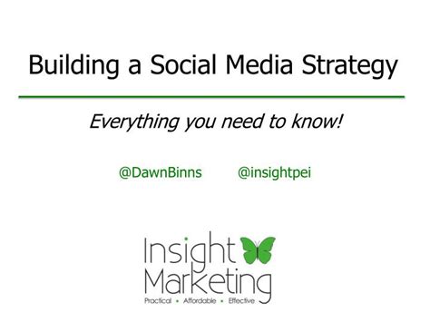 Ppt Building A Social Media Strategy Powerpoint Presentation Free