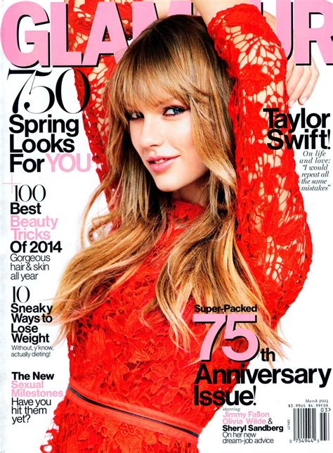 Taylor Swift Glamour Magazine March 2015 Issue