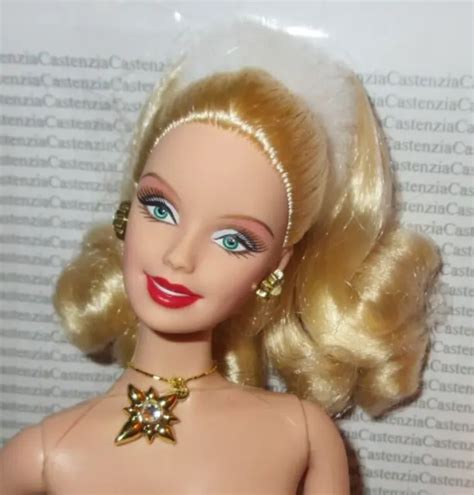 M Nude Tlc Barbie Model Muse Blonde Green Eyes Holiday Ceo Doll