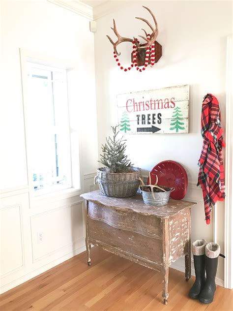 Little Farmstead A Farmhouse Christmas Vignette