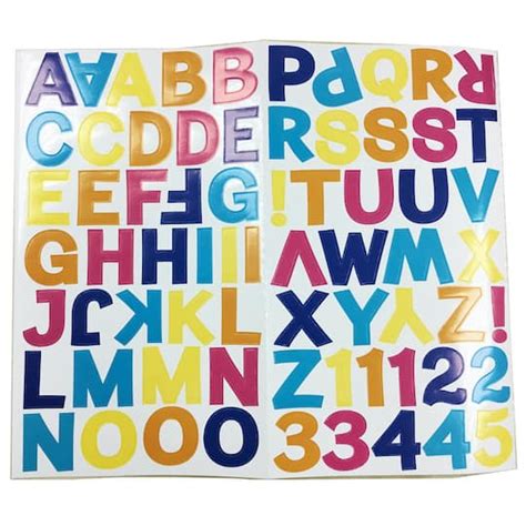 Multicolored Block Alphabet Stickers By Recollections™ Michaels