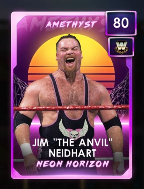 Jim The Anvil Neidhart WWE 2K22 Roster