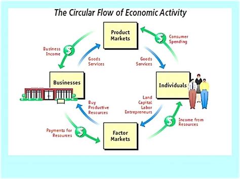 A Circular Flow Diagram That Includes The Tw