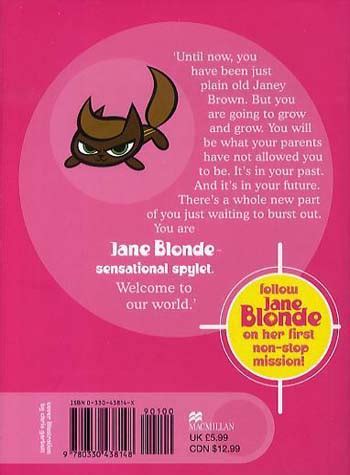 Jane Blonde By Jill Marshall Waterstones