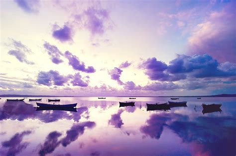 2560x1700 Purple Sunset In Ocean Chromebook Pixel Hd 4k Wallpapers
