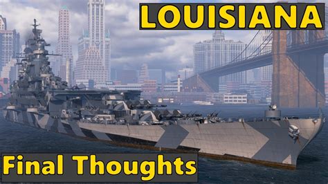 Louisiana Review T10 American Tech Tree Battleship World Of