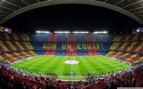 Looking for the best fc barcelona wallpaper hd 2018? FC Barcelona Camp Nou Stadium Ultra HD Desktop Background ...