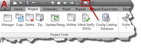 Adding Tools To The Quick Access Toolbar In Autocad Electrical Synergis