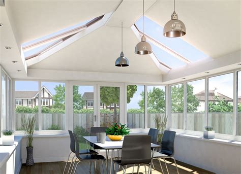 With a vaulted ceiling, look for interesting chandeliers and pendant lights for style and add recessed lighting for additional ambient illumination. Selecting and Positioning Conservatory ceiling lights ...