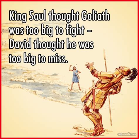 David And Goliath Bible Story Verses And Meaning