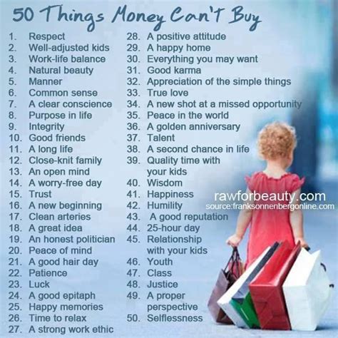 It's the very essence of successful investing. 50 Things Money Cant Buy Pictures, Photos, and Images for ...