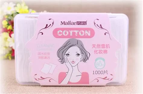 Malian Cotton Makeup Remover Cleansing Cotton Ultra Thin No Chip High Toughness Cleansing