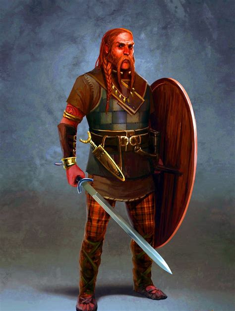 Gaul Champion By Telthona Medieval Fantasy Characters Total War Celtic Warriors